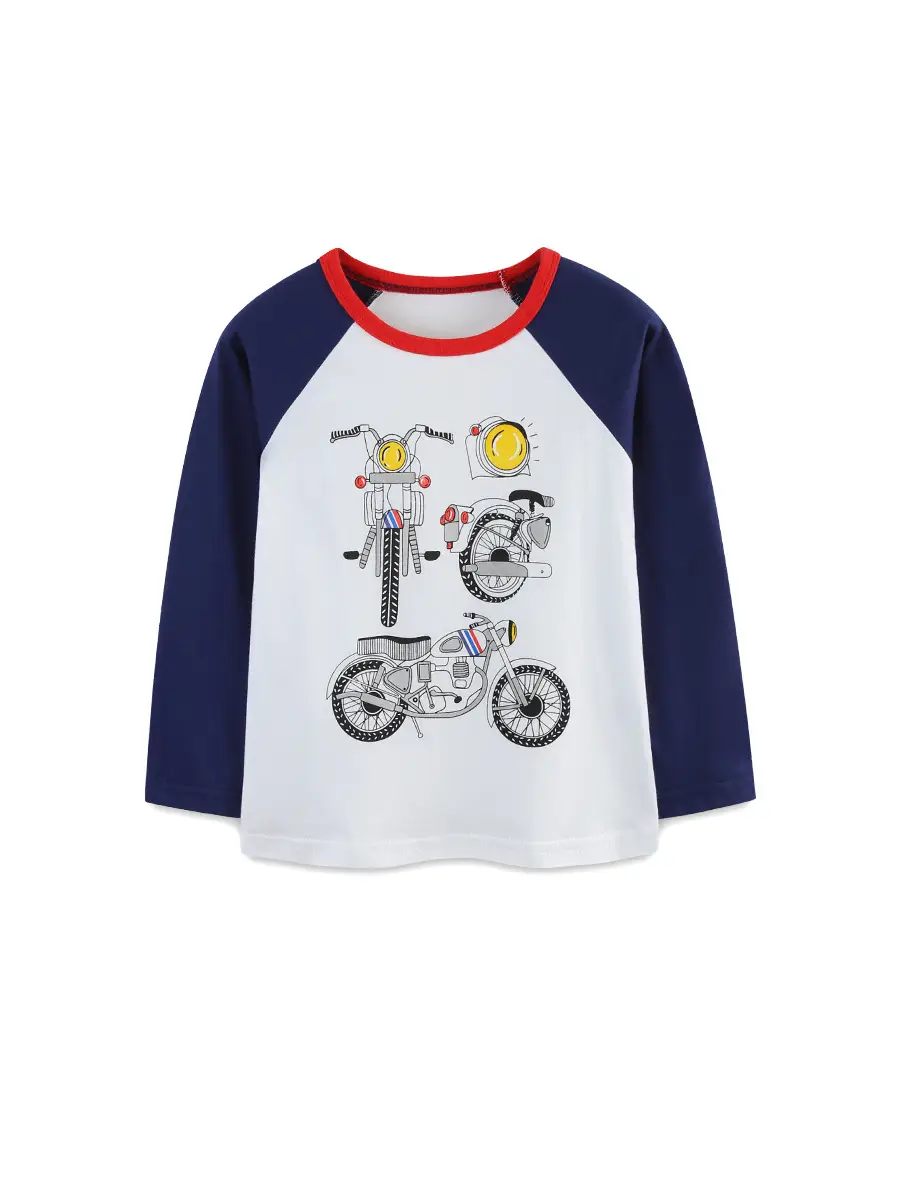26 Autumn Boys Long Sleeve T-Shirt Cartoon Mechanical Design - Image 3