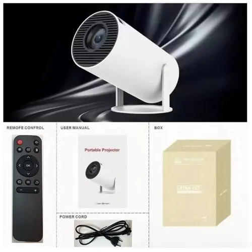 Cross-Border Hy300 Portable Smart Projector 720P H713 Android 11 Lcd Projector Supports High Definition — feature 10