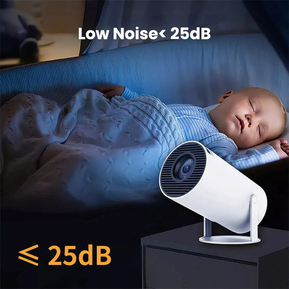 Cross-Border Hy300 Portable Smart Projector 720P H713 Android 11 Lcd Projector Supports High Definition — feature 9