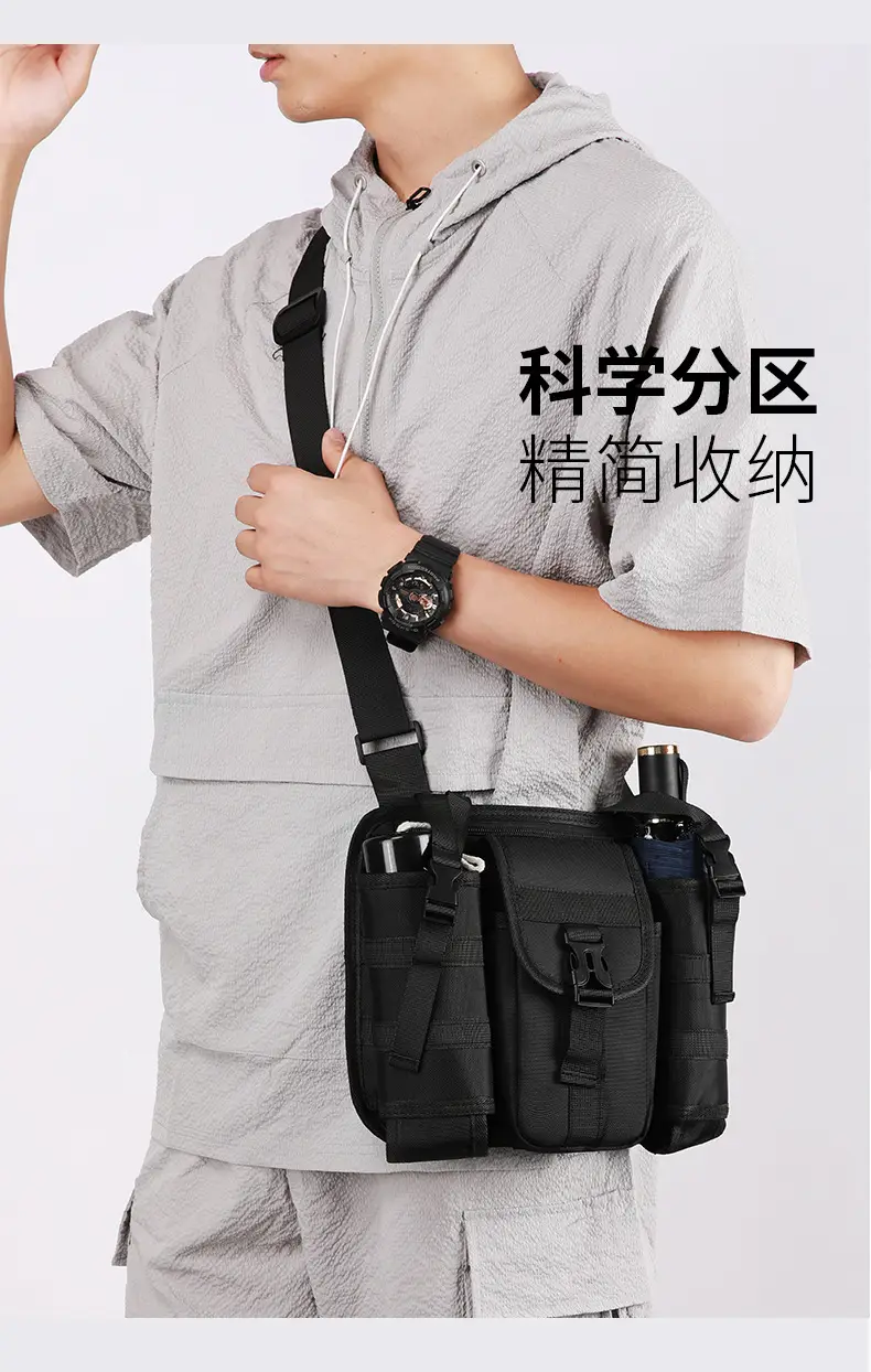 Trendy Casual Crossbody Bag for Men Women Outdoor Sports — feature 10