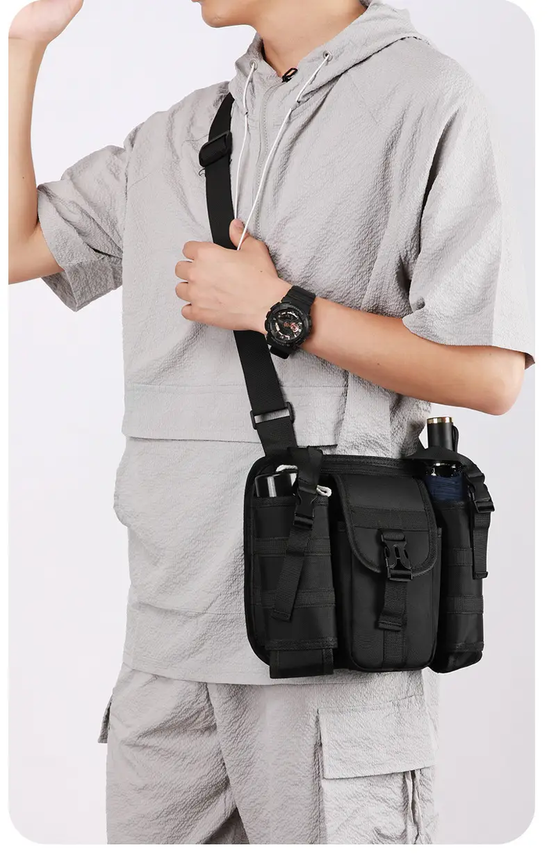 Trendy Casual Crossbody Bag for Men Women Outdoor Sports — feature 19