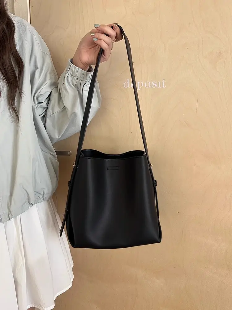 Brown Leather Bucket Bag for Women 2026 — feature 17