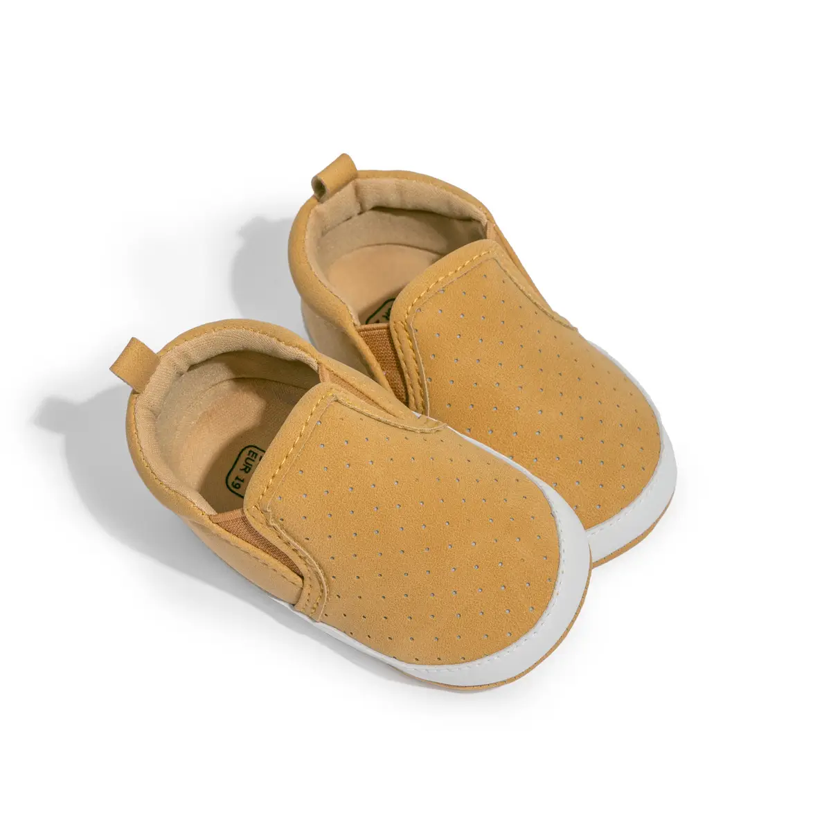 Baby Slip-On Shoes Tan Non-Slip Comfortable — feature 11