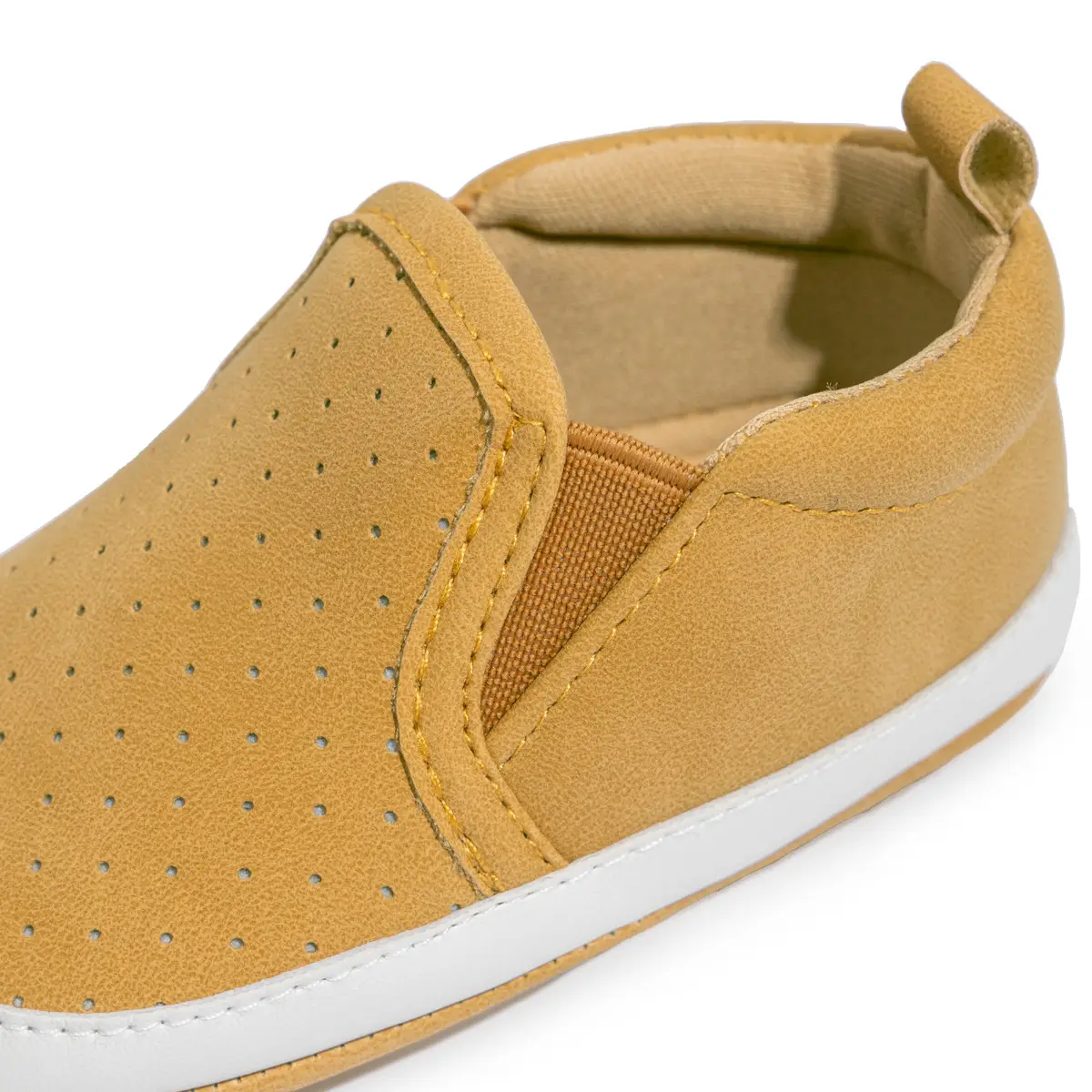 Baby Slip-On Shoes Tan Non-Slip Comfortable — feature 12