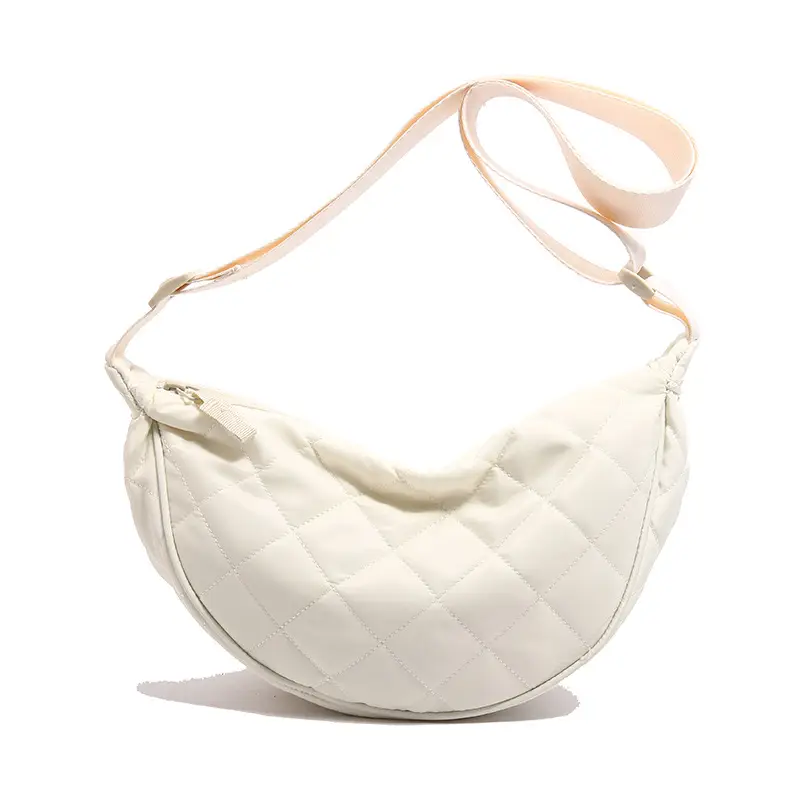 Women Quilted Crossbody Bag Large Capacity Niche Versatile - Image 3