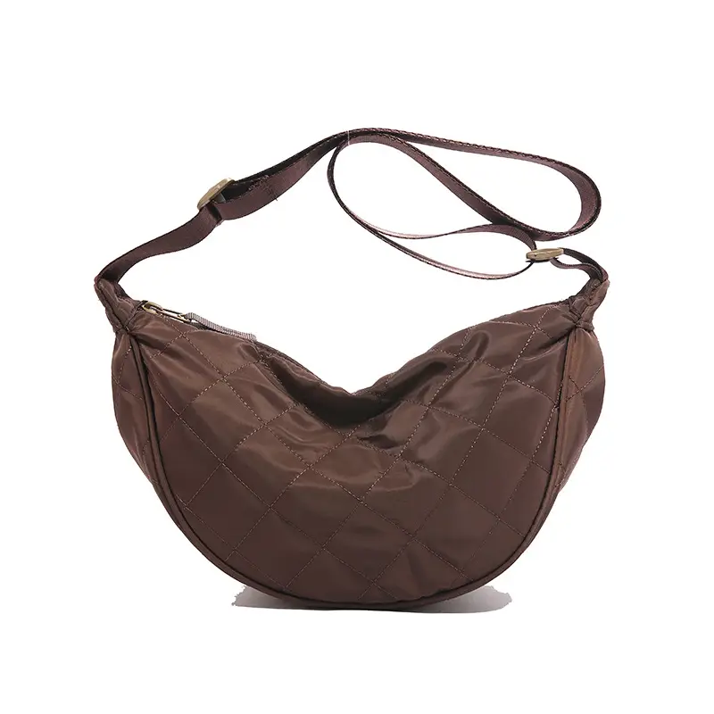 Women Quilted Crossbody Bag Large Capacity Niche Versatile - Image 2