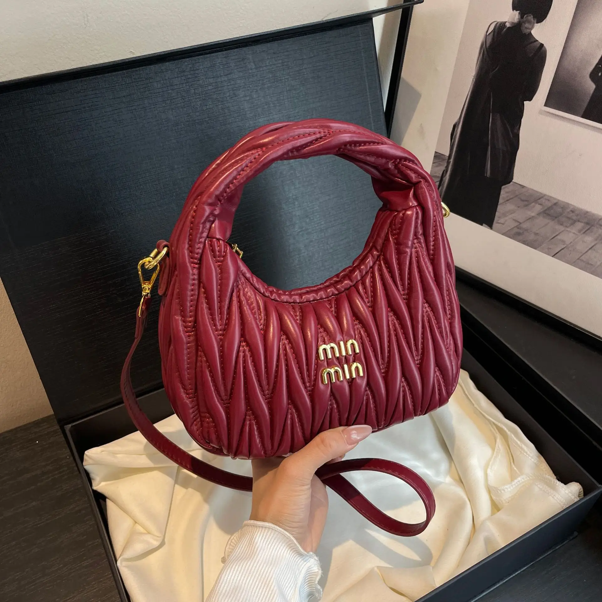 Black Crossbody Bag for Women 2026 New Style - Image 6