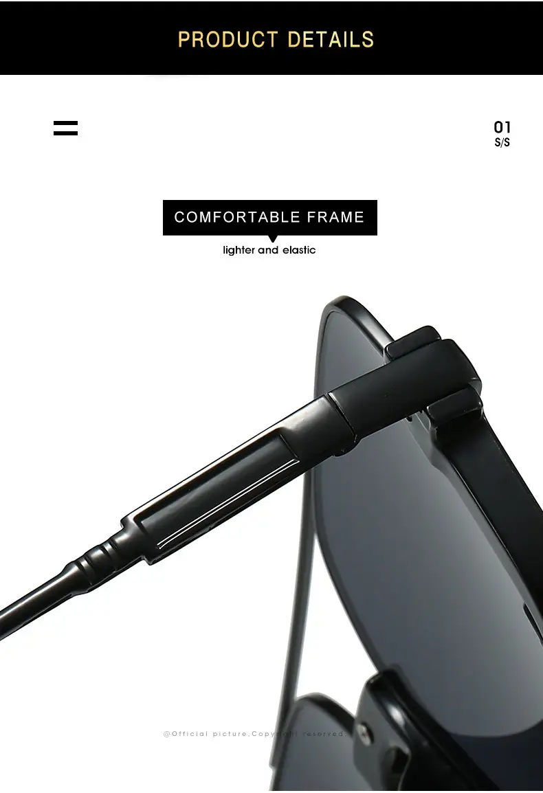 Double Beam Metal Sunglasses Women Korean Style Anti UV — feature 13