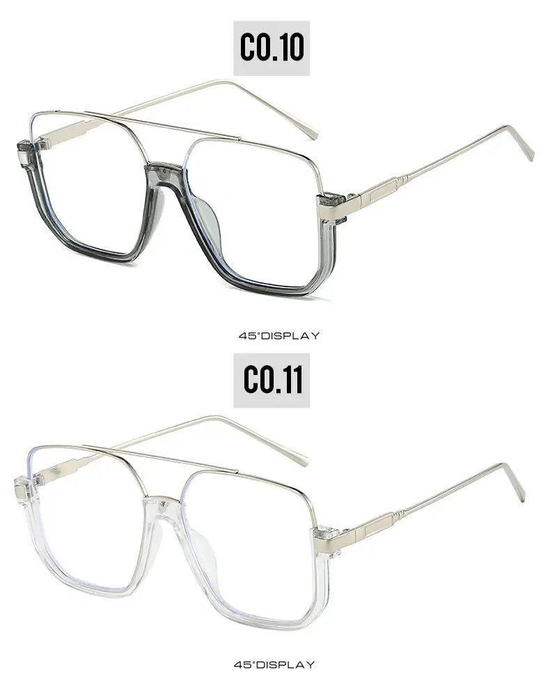 Double Beam Metal Sunglasses Women Korean Style Anti UV — feature 25