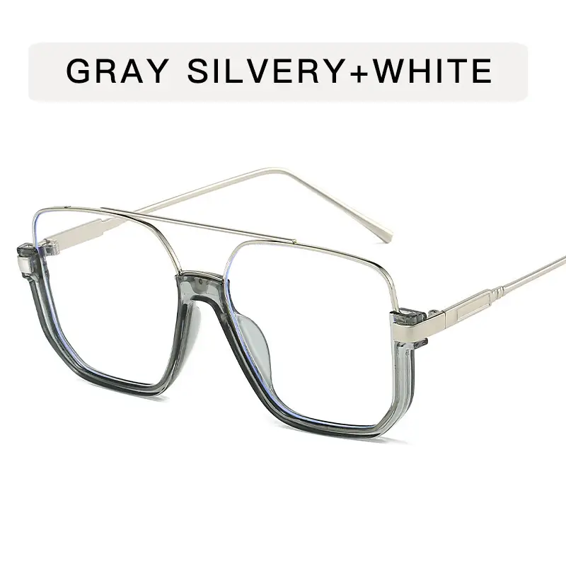 Double Beam Metal Sunglasses Women Korean Style Anti UV - Image 10