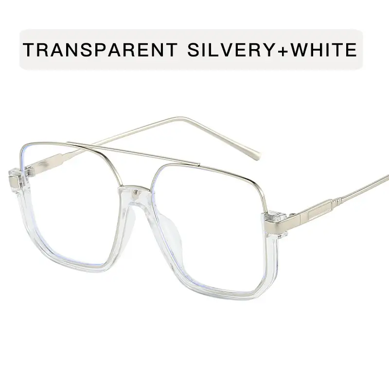 Double Beam Metal Sunglasses Women Korean Style Anti UV - Image 11
