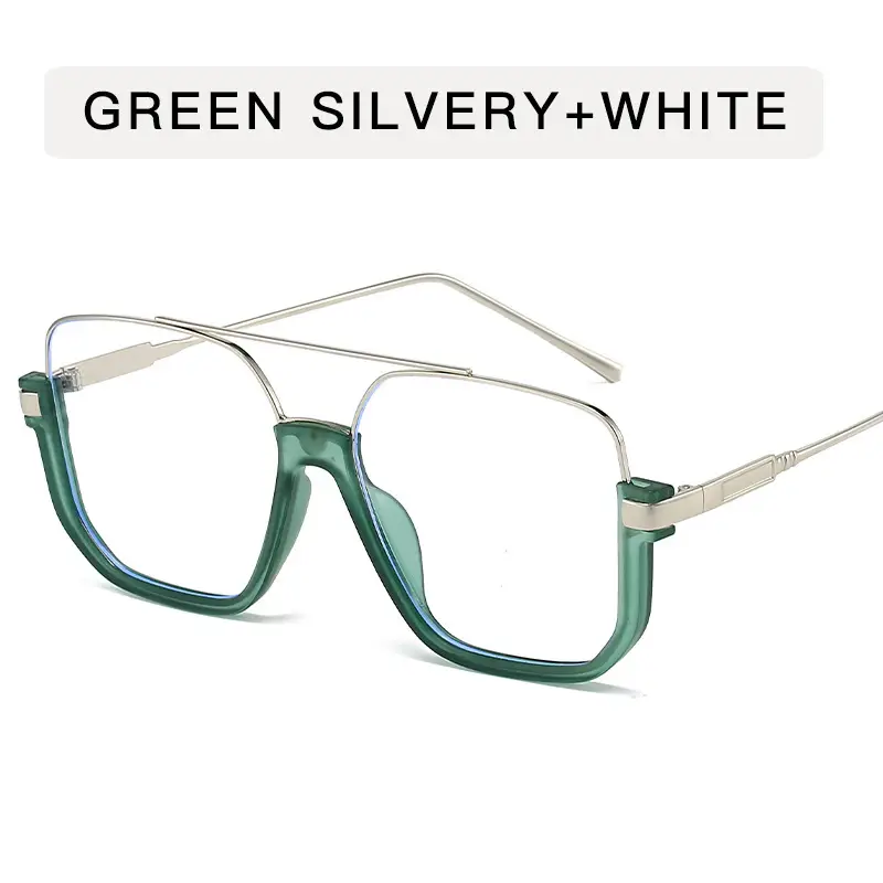 Double Beam Metal Sunglasses Women Korean Style Anti UV - Image 9