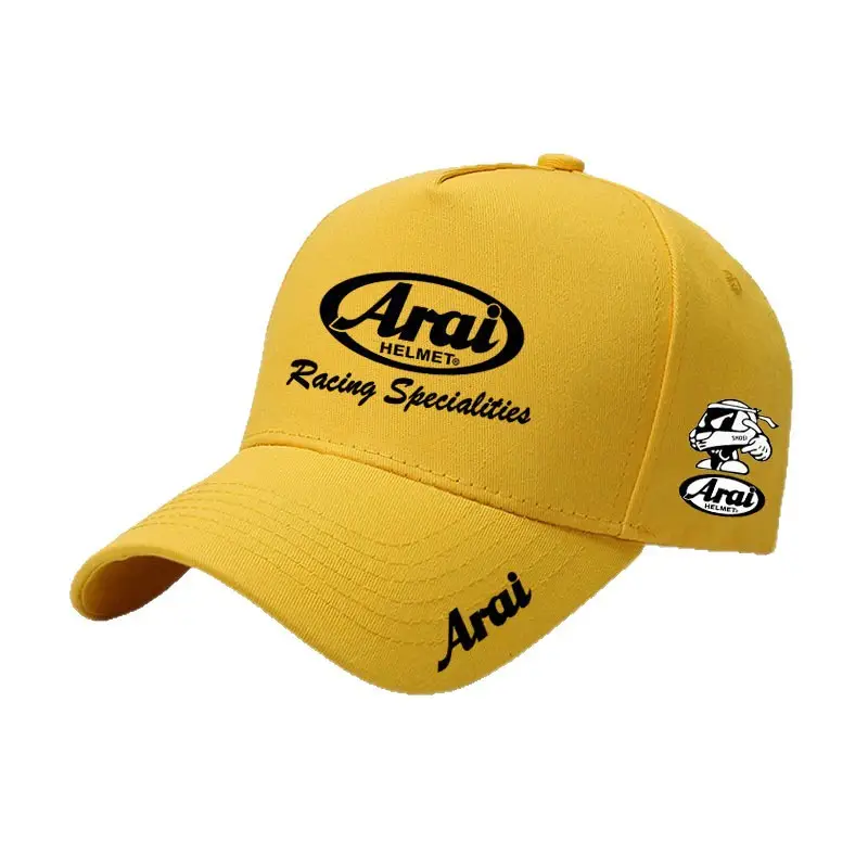 Arai Yellow Racing Cap Unisex Logo - Image 8