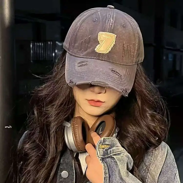 Women Baseball Cap with Letter Embroidery & Sun Hat - Image 11