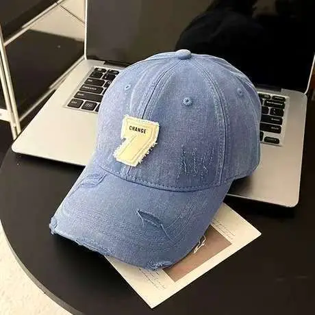 Women Baseball Cap with Letter Embroidery & Sun Hat - Image 6