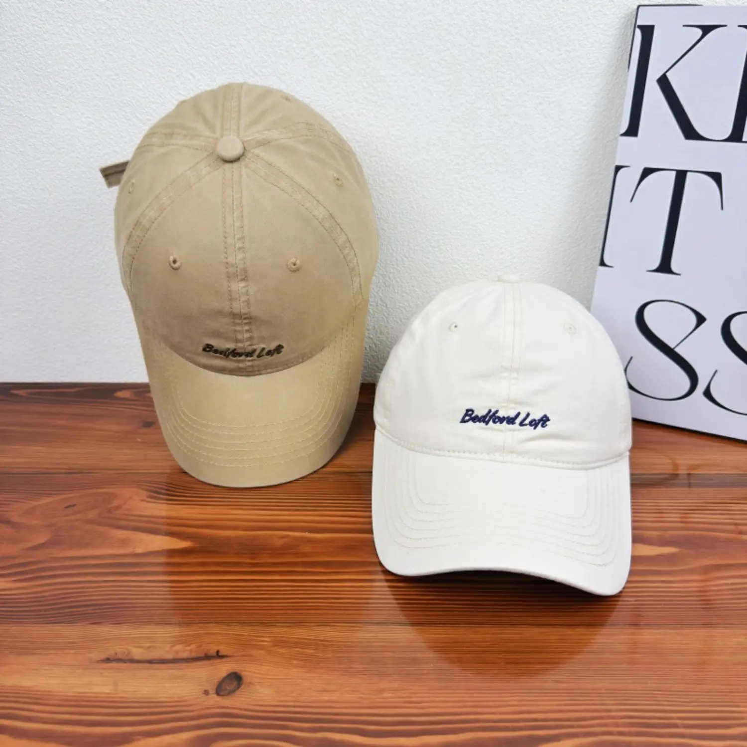 Women's Red & Black Baseball Caps with "Inspired By Lath" Design — feature 13