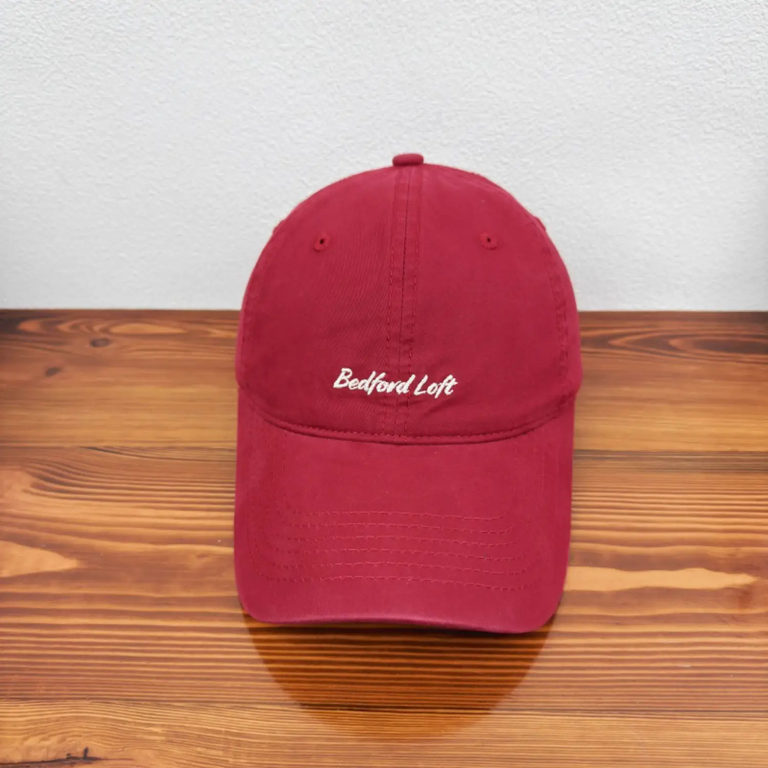 Women's Red & Black Baseball Caps with "Inspired By Lath" Design — feature 16