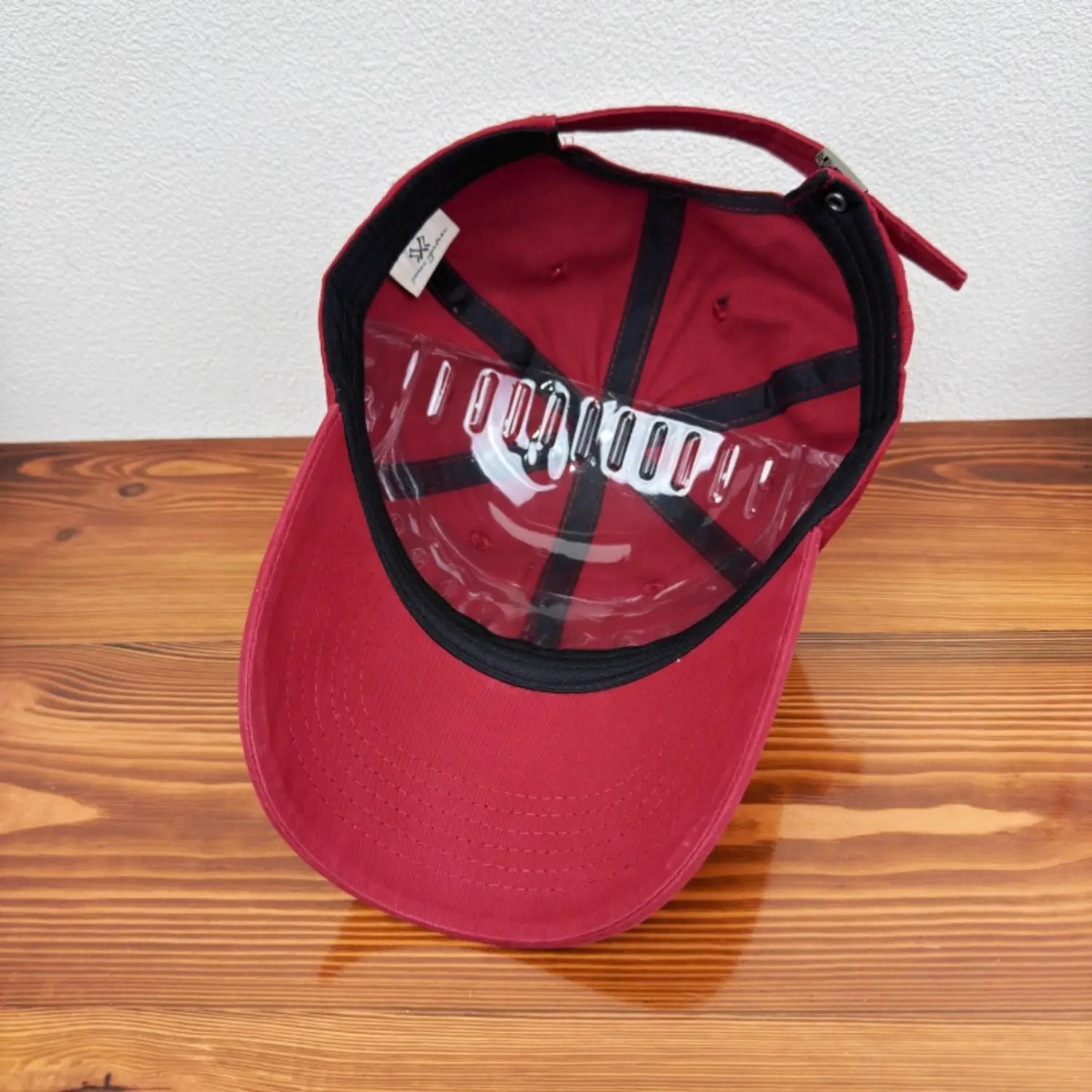 Women's Red & Black Baseball Caps with "Inspired By Lath" Design — feature 18