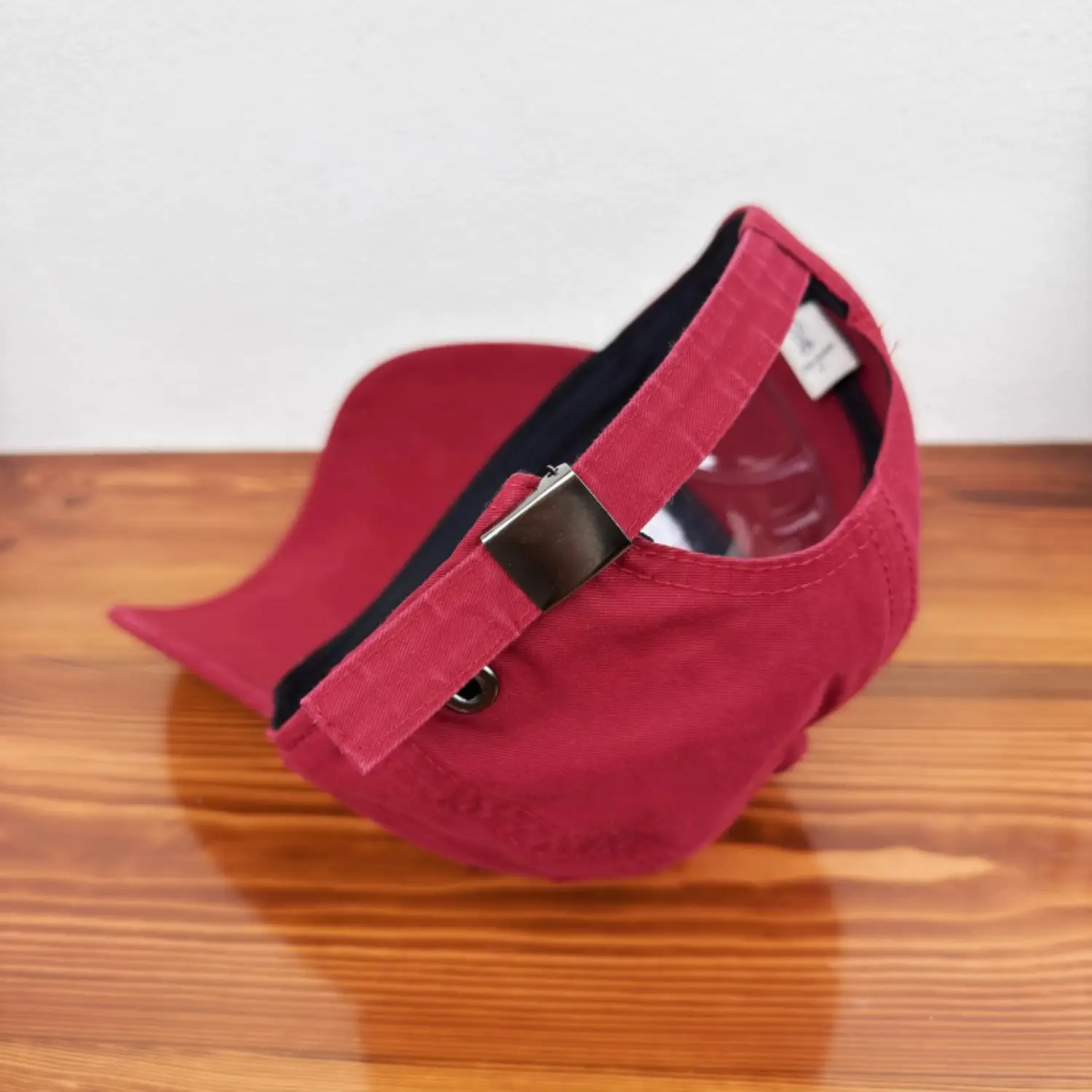 Women's Red & Black Baseball Caps with "Inspired By Lath" Design — feature 19