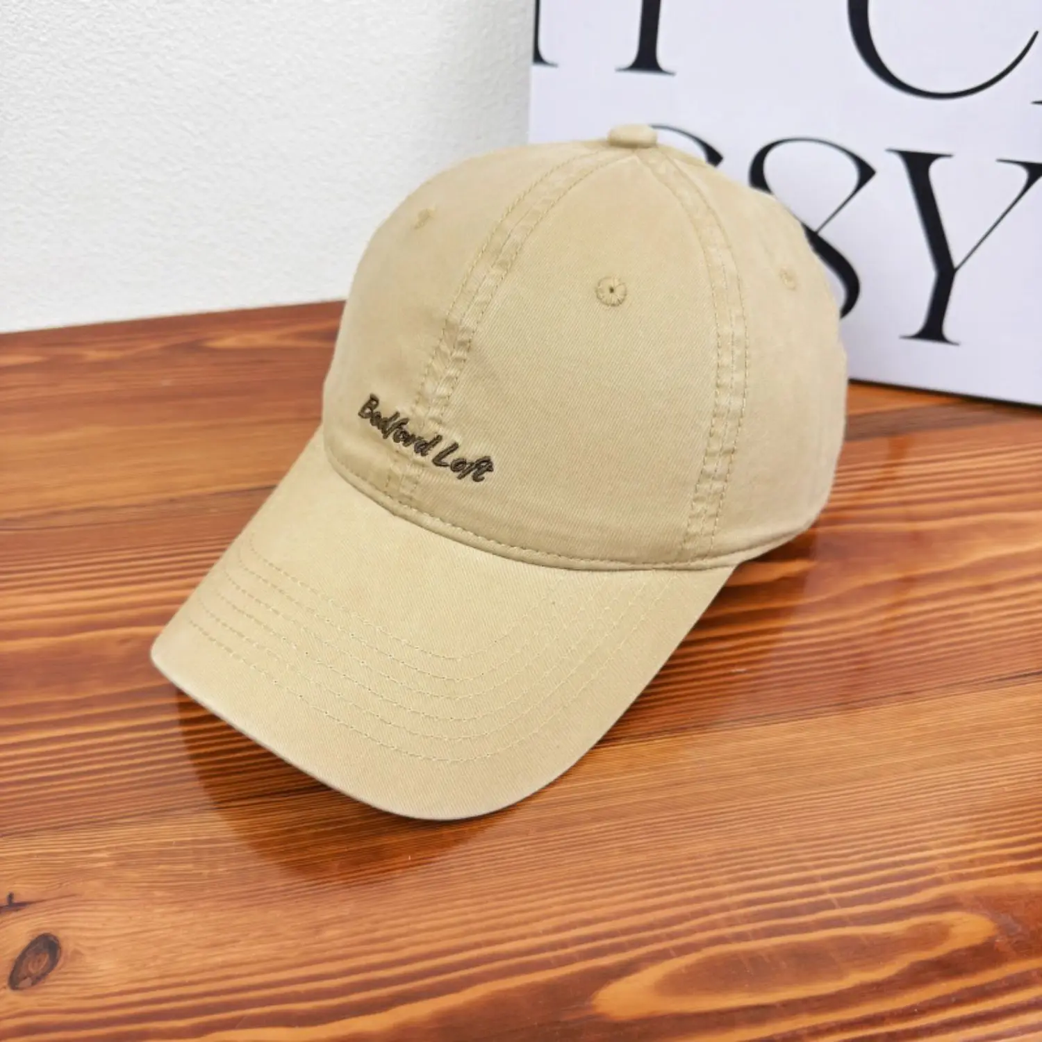 Women's Red & Black Baseball Caps with "Inspired By Lath" Design — feature 4
