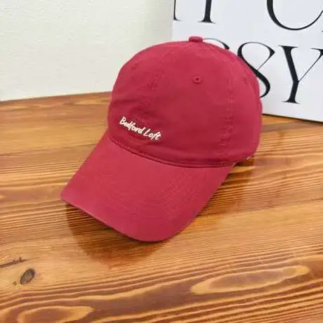 Women's Red & Black Baseball Caps with "Inspired By Lath" Design - Image 5