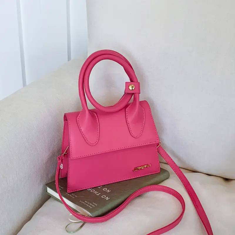 White Korean Style Crossbody Bag for Women - Image 9