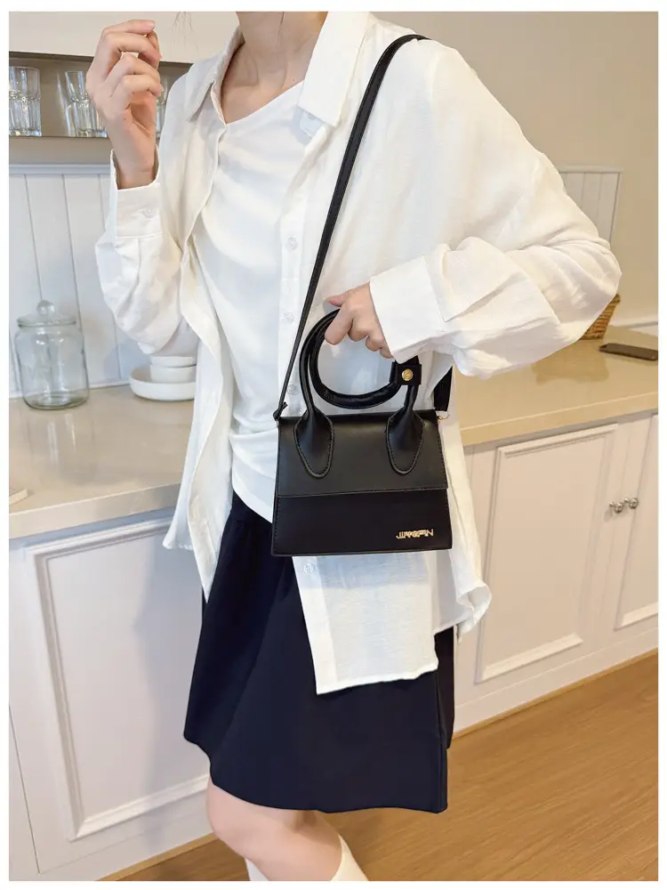 White Korean Style Crossbody Bag for Women — feature 13
