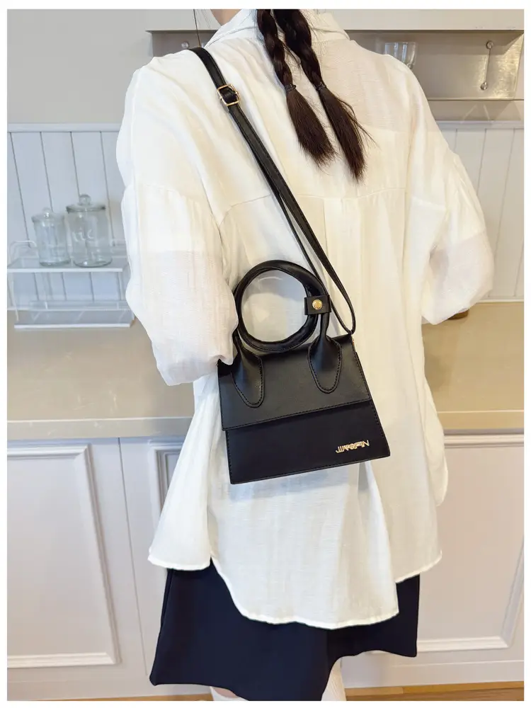 White Korean Style Crossbody Bag for Women — feature 14