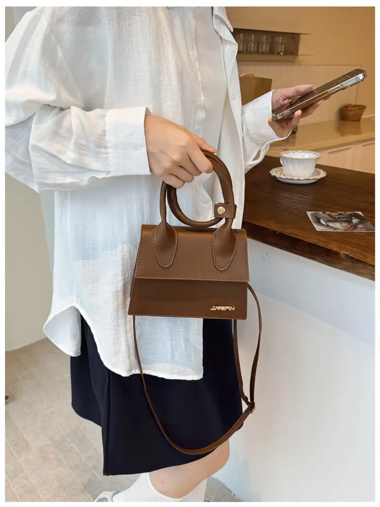 White Korean Style Crossbody Bag for Women — feature 16