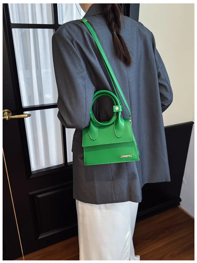 White Korean Style Crossbody Bag for Women — feature 9