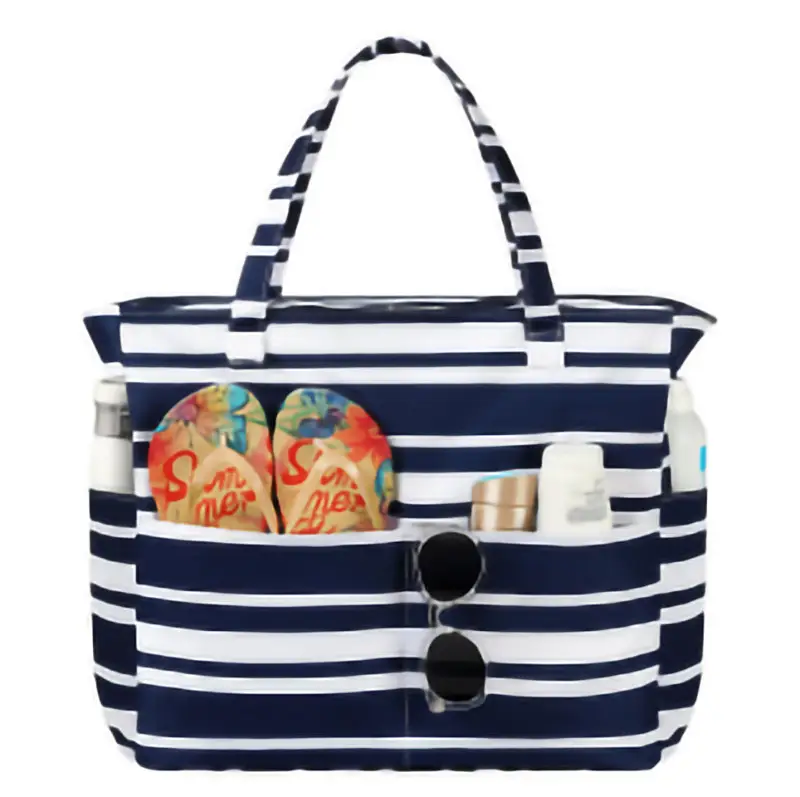 Printed Beach Bag Large Capacity Travel Storage Bag