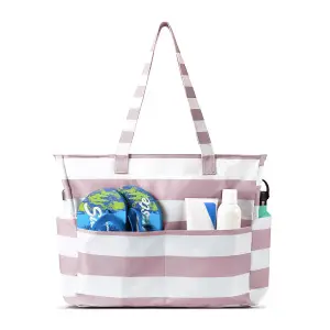 Printed Beach Bag Large Capacity Travel Storage Bag