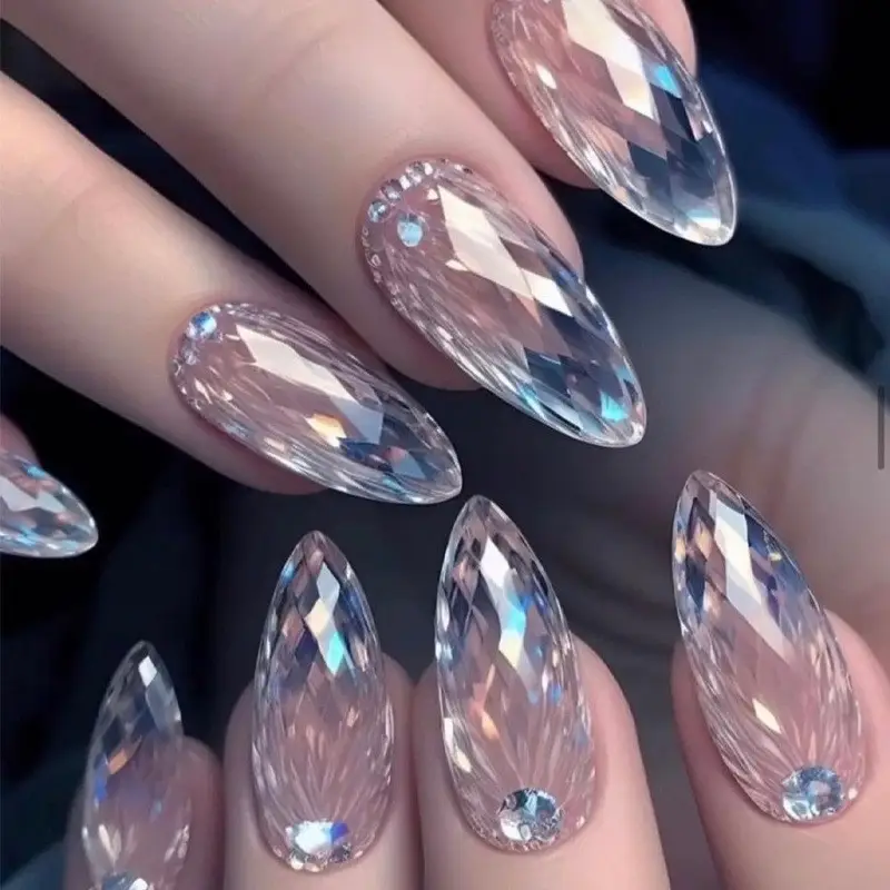 2025 White French Edge Bow Manicure Nails — feature 16