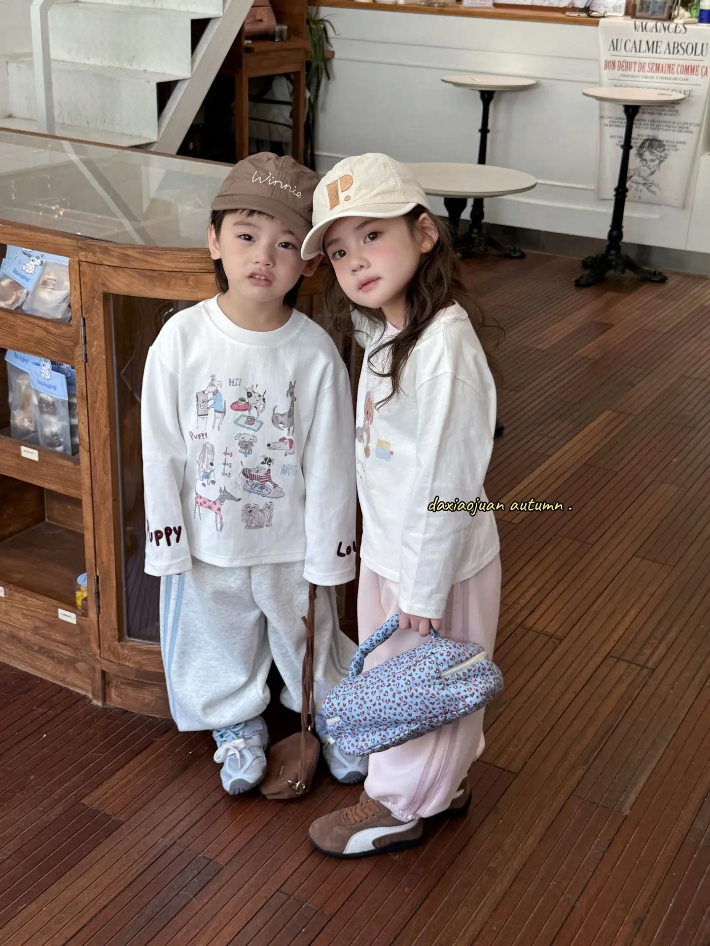 Children's Japanese Cartoon Long Sleeve T-Shirt Set - Image 8