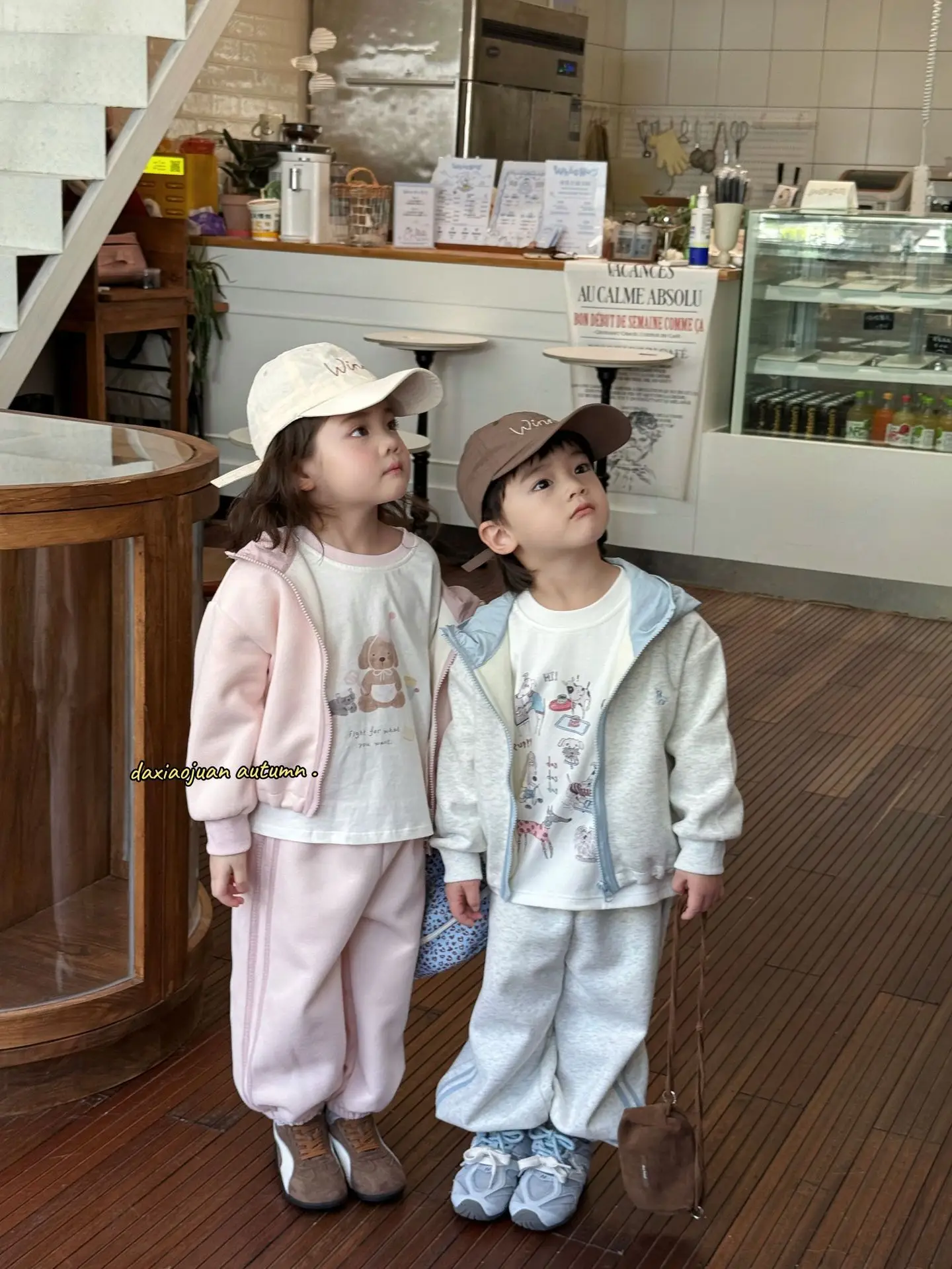 Children's Japanese Cartoon Long Sleeve T-Shirt Set — feature 11