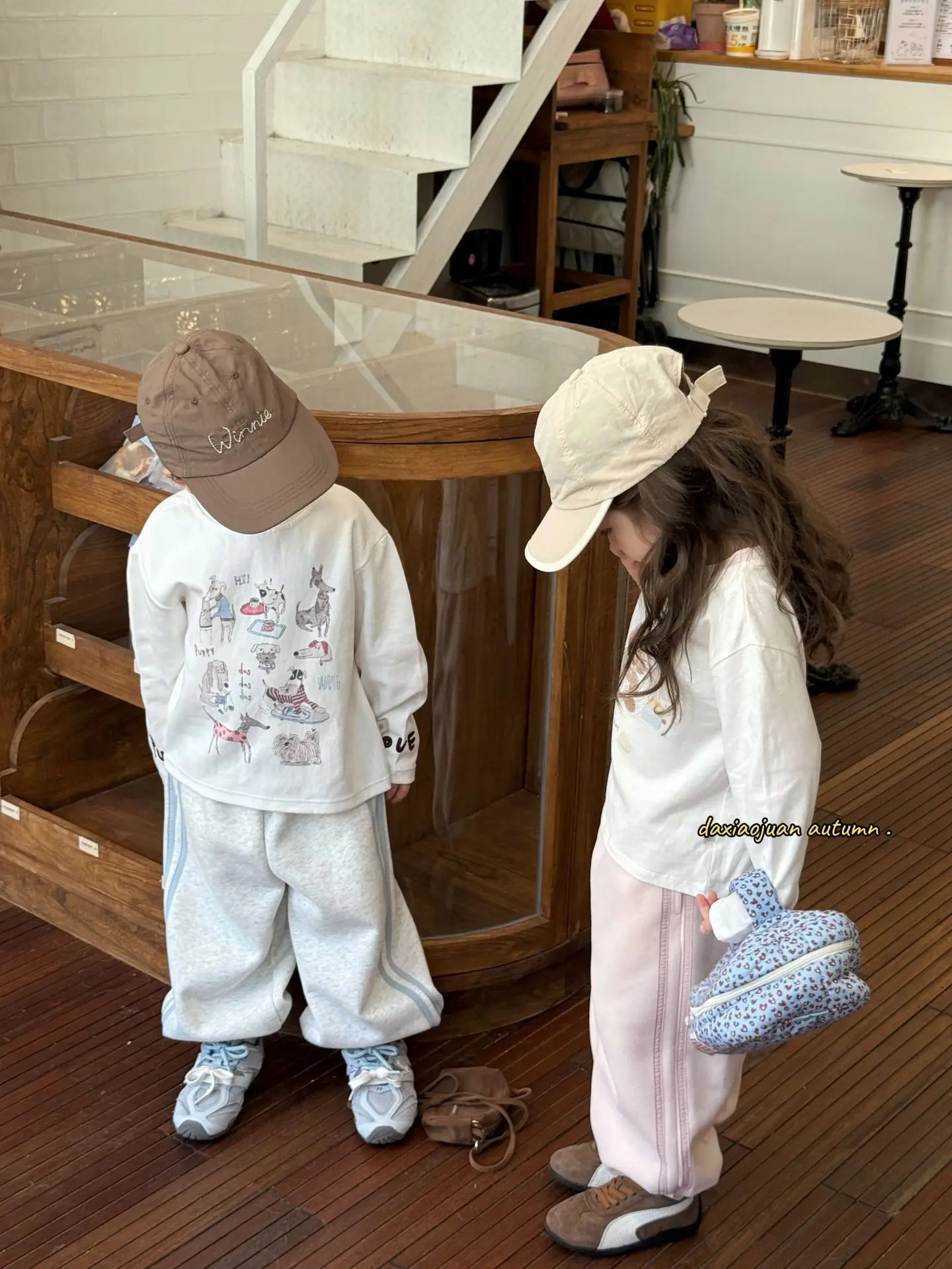 Children's Japanese Cartoon Long Sleeve T-Shirt Set — feature 13