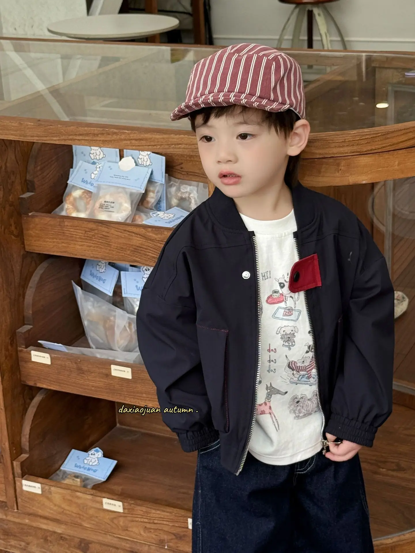 Children's Japanese Cartoon Long Sleeve T-Shirt Set — feature 19