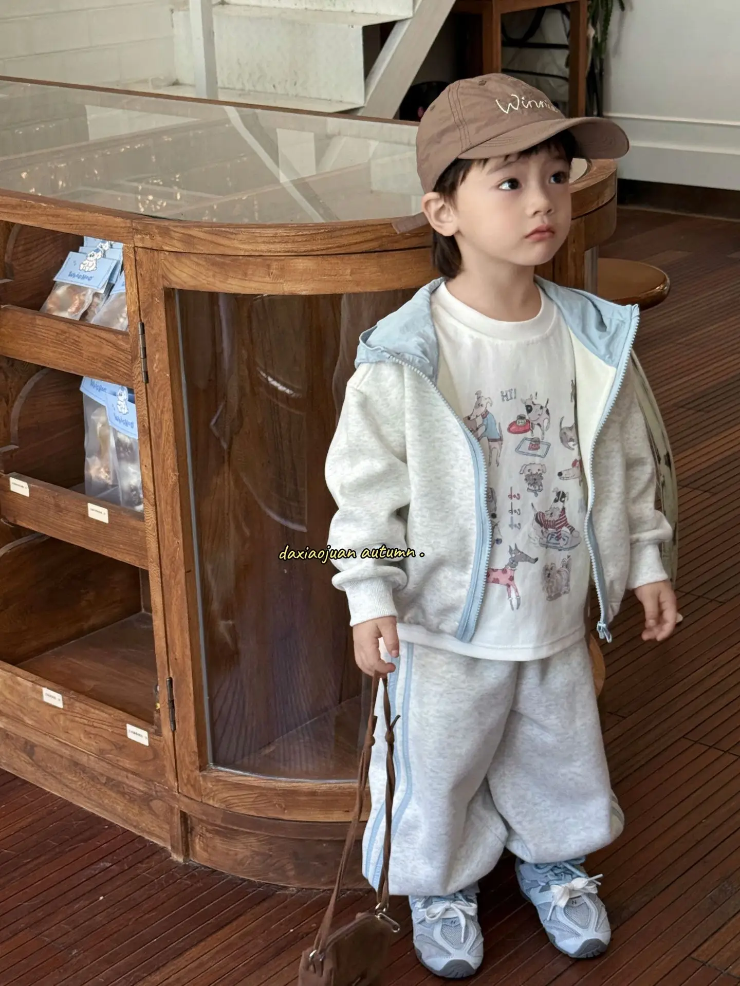 Children's Japanese Cartoon Long Sleeve T-Shirt Set — feature 8