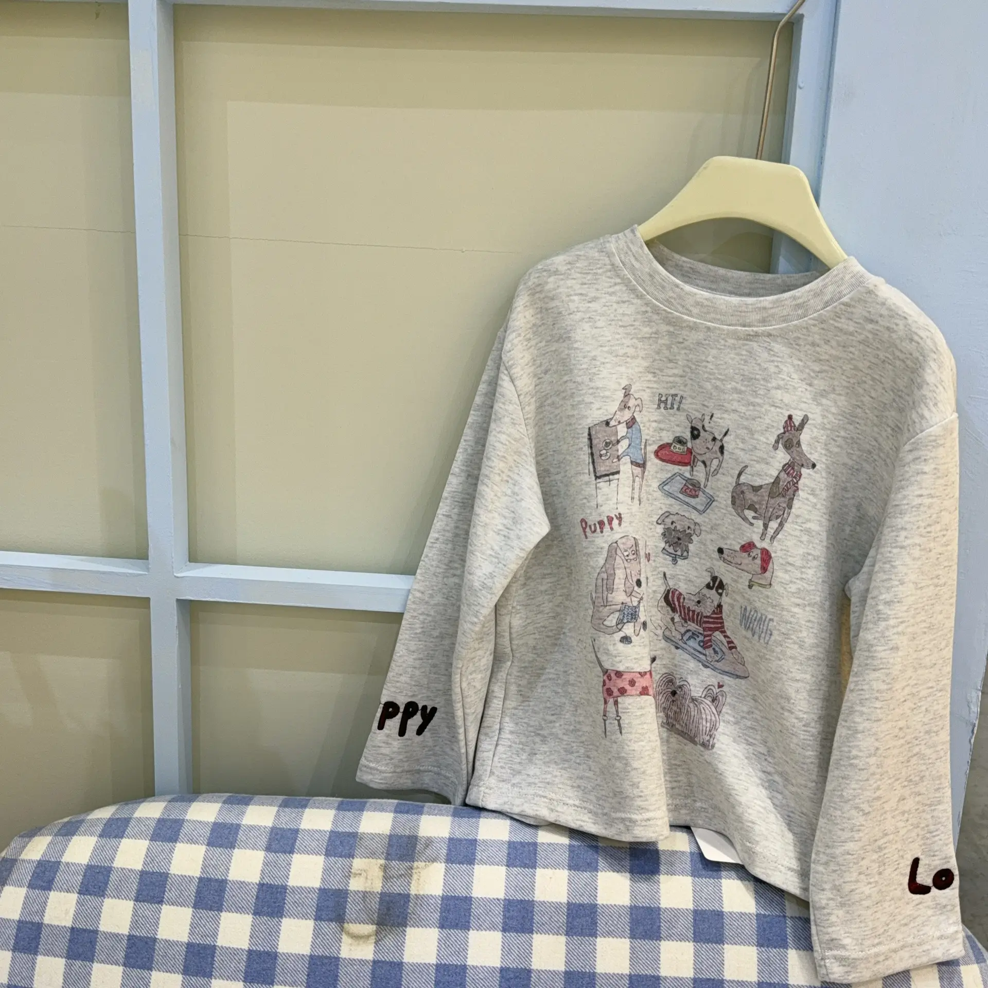 Children's Japanese Cartoon Long Sleeve T-Shirt Set - Image 3