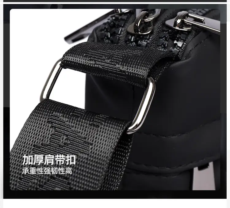 Men's Nylon Crossbody Bag Large Capacity Travel Backpack — feature 9