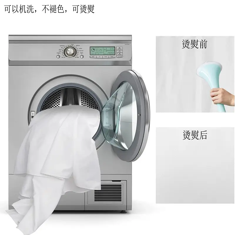 White Solid Color Non-Reflective Photography Backdrop Cloth, Popular for Live Streaming and Photography Props