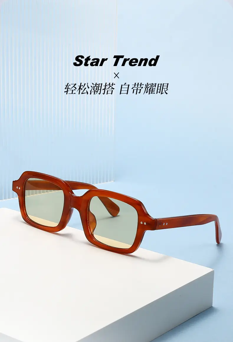 2025 Square Stud Sunglasses for Men Women European Style β feature 4