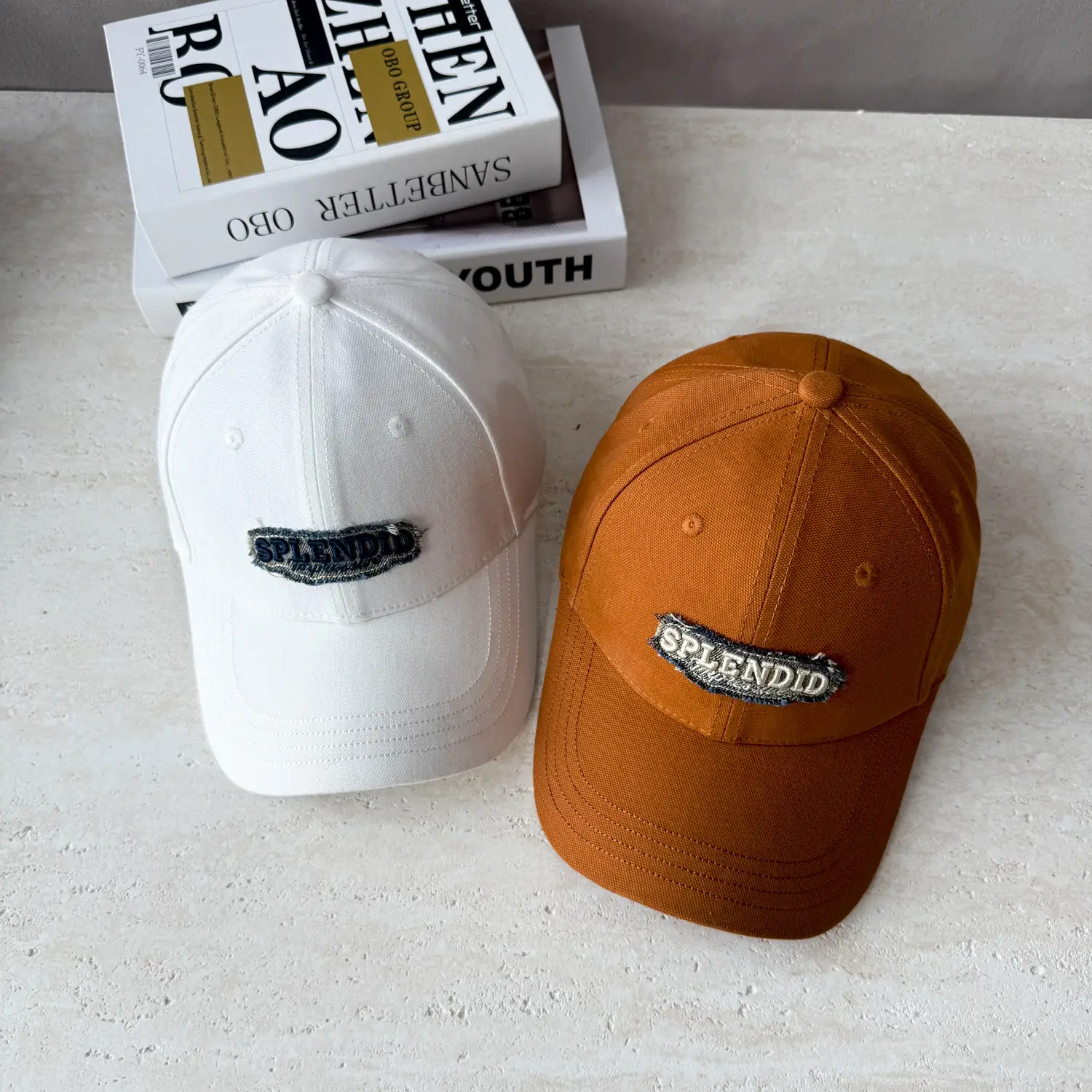 Men's Black Embroidered Flyback Cap — feature 11