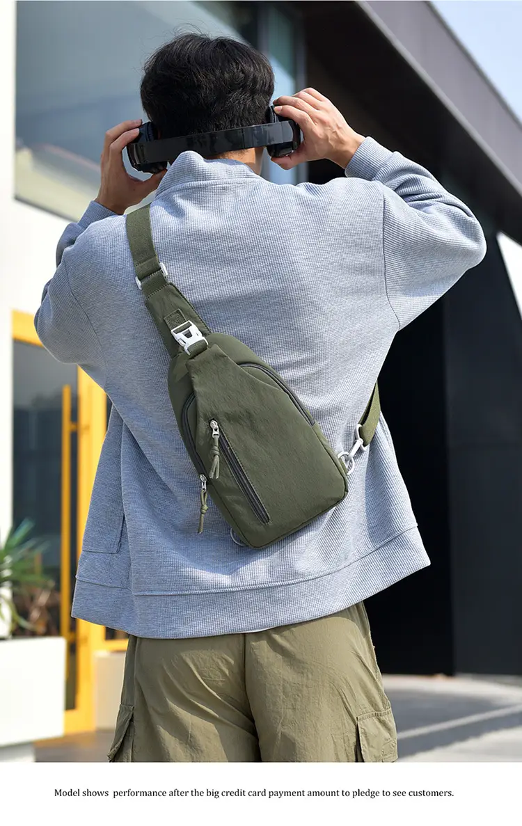 Green Korean Style Casual Crossbody Bag Large Capacity — feature 23