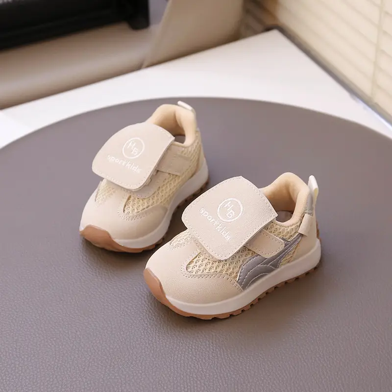 Girls' Baby Walking Shoes, Children's Mesh Shoes, 2025 Summer New Boys' Shoes, Infant Sneakers, Girls' Flats - Image 4