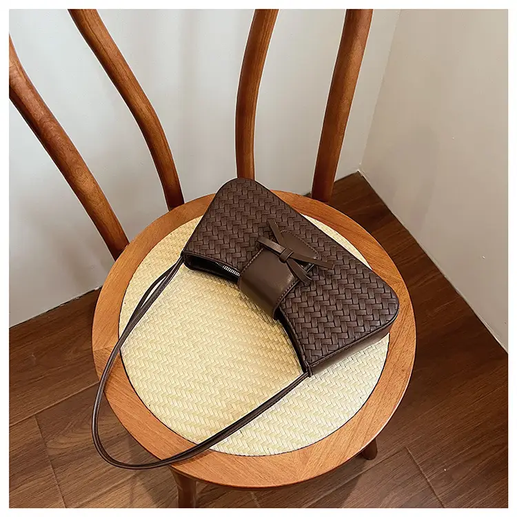 Women Crossbody Bag Cream Woven 2025 Summer — feature 22