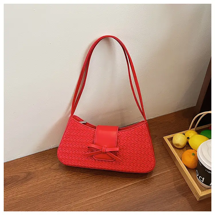 Women Crossbody Bag Cream Woven 2025 Summer — feature 23