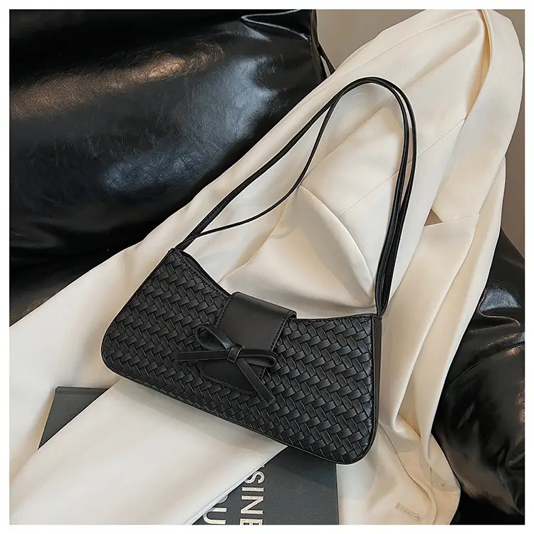 Women Crossbody Bag Cream Woven 2025 Summer — feature 26