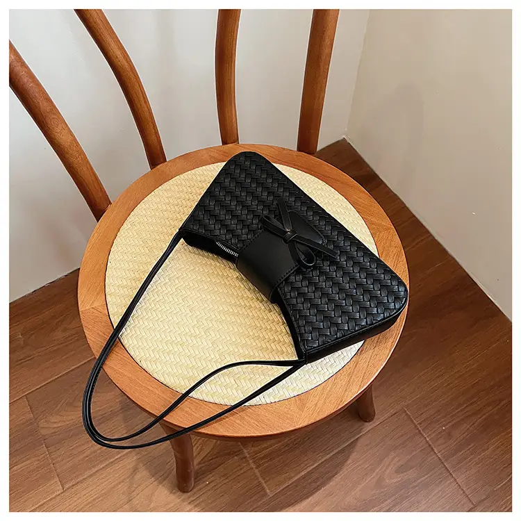 Women Crossbody Bag Cream Woven 2025 Summer — feature 28