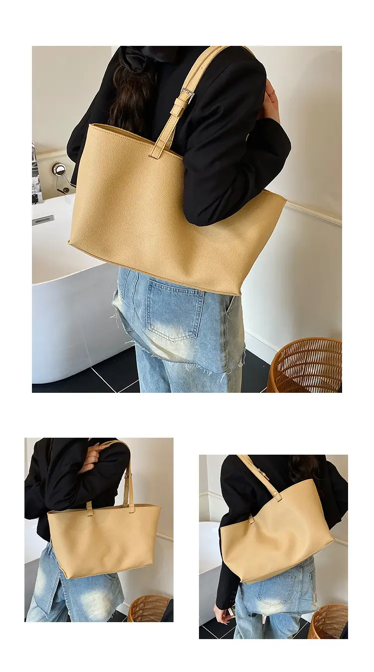 Large Capacity Korean Style Shoulder Bag for Women — feature 15